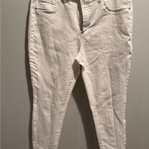 d. jeans Women's Off-White Skinny Jeans